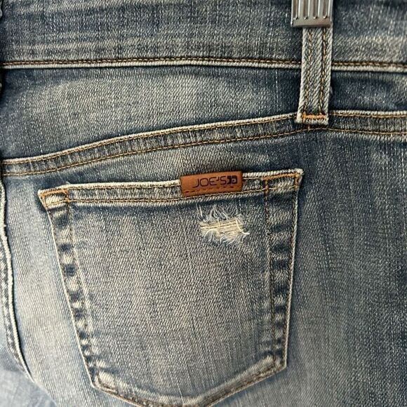 Joe's The Markie Crop Collector's Edition Women's Size 29 Distressed Light Wash - Picture 6 of 16